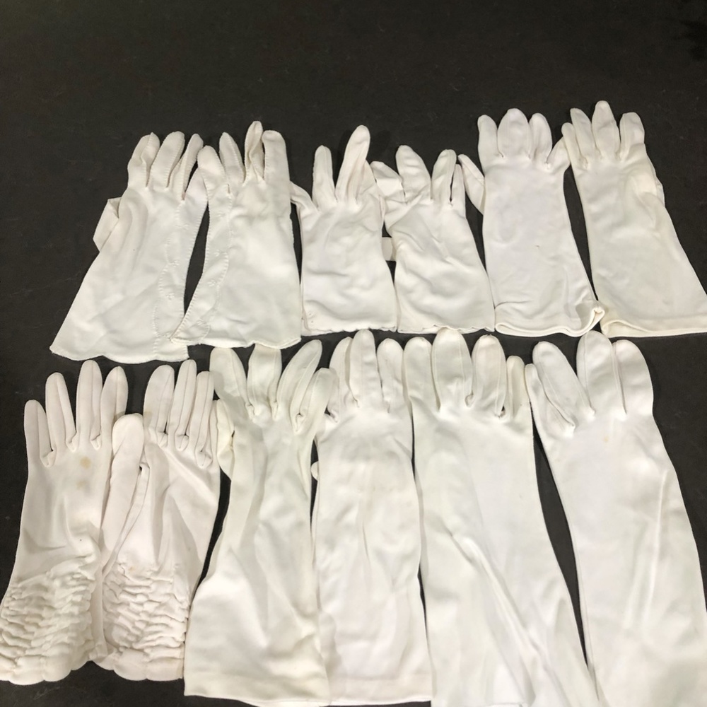 Vintage White Gloves
